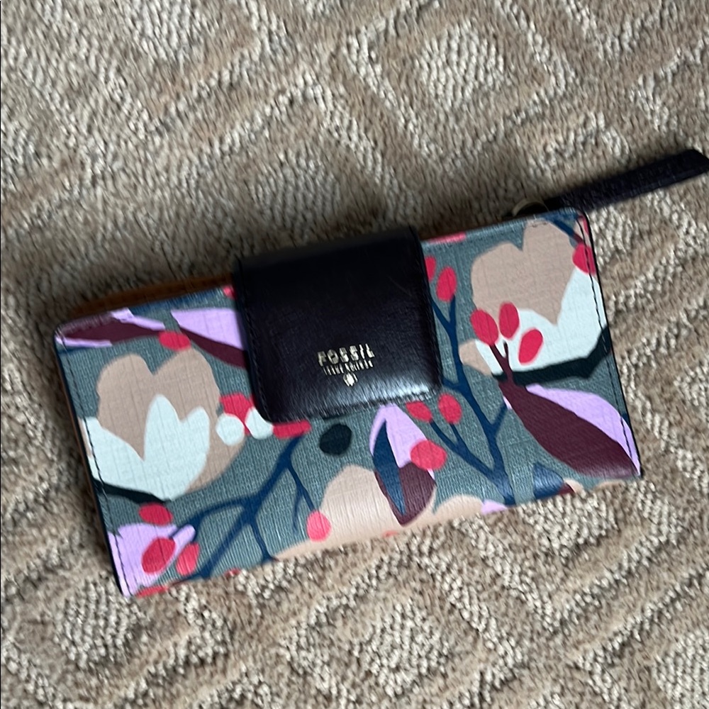 Fossil Women's Floral Wallet - Multicolor